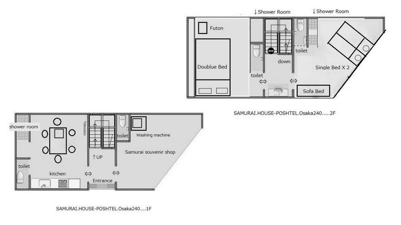 Poshtel Osaka 240公寓 外观 照片